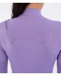 Mujer con Traje de neopreno Hurley Woman Air 3/2mm Lavanda espalda