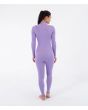 Mujer con Traje de neopreno Hurley Woman Air 3/2mm Lavanda posterior