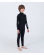 Niño con traje de surf Hurley Kid Advant 4/3mm  Chest Zip Negro 