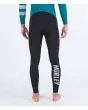 Hombre con traje de neopreno con cremallera en el pecho Hurley Advant 4/3mm Fullsuit Esmeralda piernas 