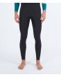 Hombre con traje de neopreno con cremallera en el pecho Hurley Advant 4/3mm Fullsuit Esmeralda rodilleras
