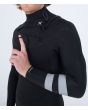 Hombre con traje de surf con cremallera en el pecho Hurley Advant 5/3mm Fullsuit Negro gancho llaves