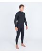 Hombre con Traje de Neopreno con cremallera en el pecho Hurley Air 4/3mm Fullsuit Negro derecha