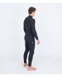 Hombre con Traje de Neopreno con cremallera en el pecho Hurley Air 4/3mm Fullsuit Negro posterior derecha