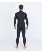 Hombre con Traje de Neopreno con cremallera en el pecho Hurley Air 4/3mm Fullsuit Negro posterior