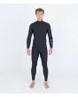 Hombre con Traje de Neopreno con cremallera en el pecho Hurley Air 4/3mm Fullsuit Negro