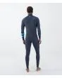 Hombre con Traje de Neopreno con cremallera en el pecho Hurley Air Toledo 3/2mm Fullsuit Slate posterior
