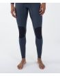 Hombre con Traje de Neopreno con cremallera en el pecho Hurley Air Toledo 3/2mm Fullsuit Slate rodilleras