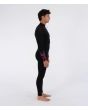 Hombre con Neopreno Hurley Air Bubblee Degrade 3/2mm Chest Zip Black Bubble derecha