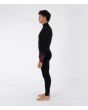 Hombre con Neopreno Hurley Air Bubblee Degrade 3/2mm Chest Zip Black Bubble izquierda