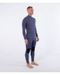 Hombre con Traje de neopreno Hurley Air 3/2mm Chest Zip Destroyer lateral derecha