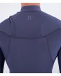 Hombre con Traje de neopreno Hurley Air 3/2mm Chest Zip Destroyer espalda