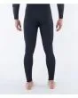 Hombre con Traje de Neopreno con cremallera en el pecho Hurley PLUS Sleeve Texture 4/3mm Negro piernas