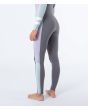 Mujer con Traje de Surf con cremallera en el pecho Hurley Woman Advant 4/3mm Gris piernas