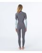 Mujer con Traje de Surf con cremallera en el pecho Hurley Woman Advant 4/3mm Gris posterior