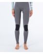 Mujer con Traje de Surf con cremallera en el pecho Hurley Woman Advant 4/3mm Gris rodilleras