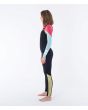 Mujer con Traje de surf Hurley Advant 4/3mm Fullsuit Spiced Coral izquierda