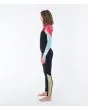 Mujer con Traje de surf Hurley Advant 4/3mm Fullsuit Spiced Coral izquierda