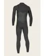 Traje de neopreno con cremallera en el pecho O'Neill Ninja 4/3mm negro para hombre posterior