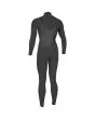 Traje de neopreno con cremallera en el pecho O'Neill Ninja 5/4mm negro para mujer posterior