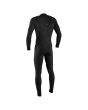 Neopreno con cremallera en el pecho O'Neill Hyperfreak 4/3 Plus negro para hombre posterior