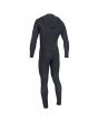Traje de surf con cremallera en el pecho O'Neill Hyperfreak Fire 4/3mm Plus negro para hombre posterior