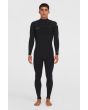 Hombre con traje de surf O'Neill Epic 3/2mm Negro con cremallera en el pecho