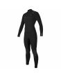 Traje de neopreno O'Neill Womens Hyperfreak 3/2mm Plus Chest Zip Negro para mujer