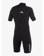 Traje de Surf de primavera Quiksilver Schoren 2/2mm de manga corta y cremallera a la espalda para niños posterior 