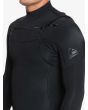 Hombre con Traje de surf con cremallera en el pecho Quiksilver Everyday Sessions 5/4/3mm negro Chest Zip