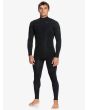 Hombre con Traje de surf con cremallera en el pecho Quiksilver Everyday Sessions 5/4/3mm negro 