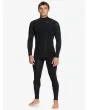 Hombre con Traje de surf con cremallera en el pecho Quiksilver Everyday Sessions 5/4/3mm negro 