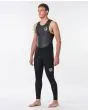 Hombre con Traje de Surf de Primavera Rip Curl Dawn Patrol 1.5mm Long John con cremallera en la espalda negro  lateral 