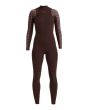 Traje de surf con cremallera en el pecho Roxy 3/2mm Elite Coconut Shell para mujer