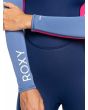 Mujer con Traje de surf con cremallera posterior Prologue 5/4/3mm Azul Marino mangas