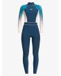 Traje de surf con cremallera en el espalda Roxy Rise 3/2mm azul para mujer