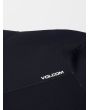 Traje de Neopreno Volcom Modulator 4/3mm con cremallera en el pecho negro para hombre logo espalda