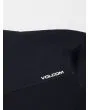 Traje de Neopreno Volcom Modulator 4/3mm con cremallera en el pecho negro para hombre logo espalda