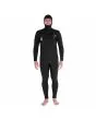 Hombre con Traje de neopreno con capucha y cremallera en el pecho Volcom Modulator 4/3mm negro 