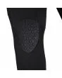 Traje de neopreno con capucha y cremallera en el pecho Volcom Modulator 4/3mm negro para hombre rodillera