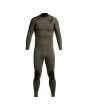 Traje de surf con cremallera frontal Xcel Comp X2 3/2mm Verde para hombre