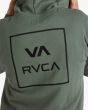 Hombre con Sudadera de capucha RVCA All The Ways Jade bordado