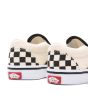 Zapatillas Vans Slip-On para bebé de 1 a 4 años blancas y negras con estampado Checkerboard posterior