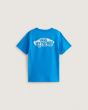 Camiseta Vans Kids Double Standard azul Bright Azure para niño 8-14 años posterior