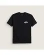 Camiseta Vans Kids Double Standard negra para niño/a 8-14 años