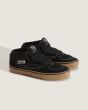 Zapatillas de Skate Vans Half Cab color Negro-Goma-Blanco para hombre lateral