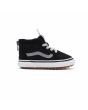 Zapatillas resistentes al agua Vans TD SK8-Hi ZIP MTE-1 Tonal negras para bebé 1 a 4 años