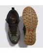 Zapatillas Vans UltraRange EXO Hi Gore-Tex MTE-3 Verde Oliva y Negro para hombre superior y suela