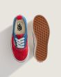 Zapatillas Vans Authentic Primary Rojas y Azules para niño/a 4-8 años suela waffle