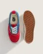 Zapatillas Vans Authentic Primary Rojas y Azules para niño/a 4-8 años suela waffle